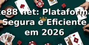 xe88 net: Plataforma Segura e Eficiente em 2026 🎰