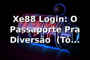 Xe88 Login: O Passaporte Pra Diversão 🎰 (Tô Dentro!)